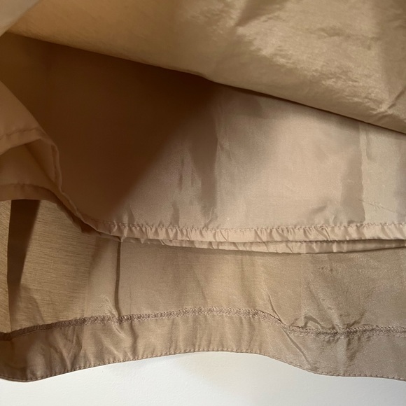 NWT Pile Ou Face Paris Tan Contrast Stitch Skirt, 6 - Picture 5 of 9